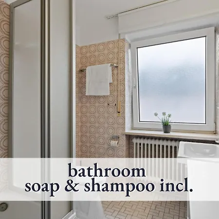 Apartment Hallo!-apartment: Cozy City Center With Wi-fi Bad Worishofen