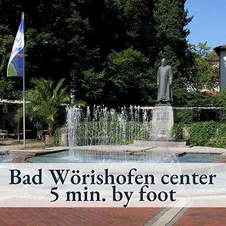 Gemuetliche Ferienwohnung In Bester Lage Mit Grosser Sitzecke L Innenstadtnaehe L 1 Minute Zum Bahnhof L Kueche L Tv L Free-wlan L Willkommen Im Hallo!-apartment 7 Bad Wörishofen